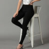 Women Lycra Ankle Fit Leggings Black