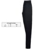Women Cotton Chudithar Leggings Full Length Black