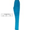 Women Cotton Churidar Leggings Full Length Turquoise