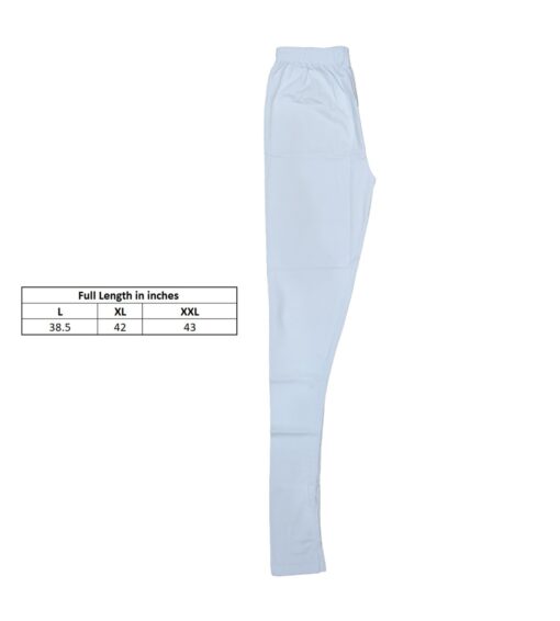 Women Cotton Churidar Leggings full length White