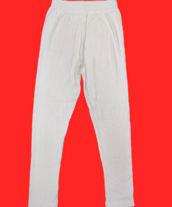 WHITE - PLAIN-Jeggings