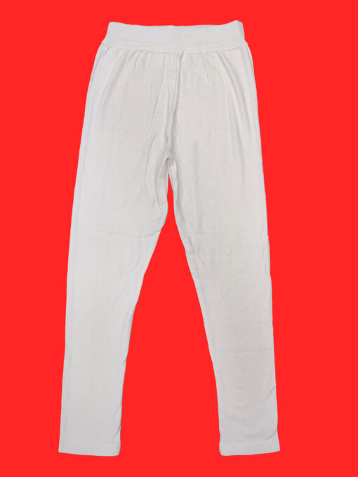 WHITE - PLAIN-Jeggings