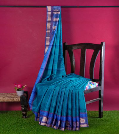 Silk Saree - Green -1013